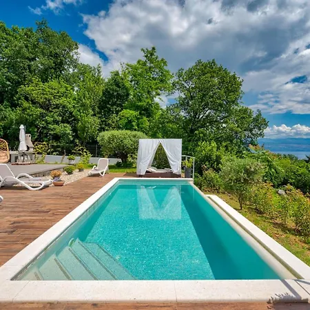 Villa Sea View Lina - With Private Pool, Table Tennis And Pikado