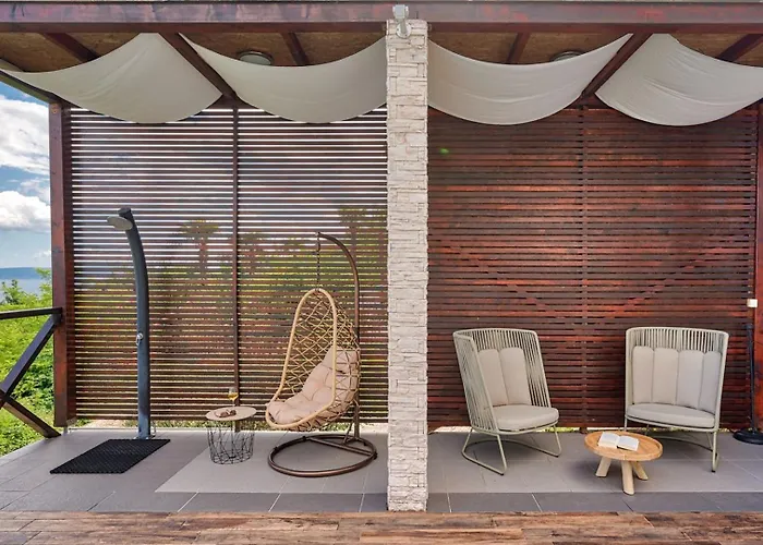 Sea View Lina - With Private Pool, Table Tennis And Pikado Villa Lovranska Draga